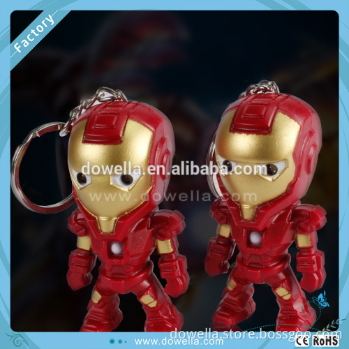 LED cartoon Sound Keychain, plastic flashlight keyring for promotion gift